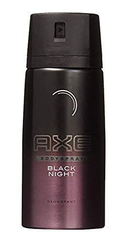 Axe desodorante spray corporal Night Black Night Mens Fragrância 150ml/5,07oz