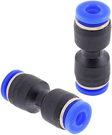 Uenhoy 20 pcs pressionam para conectar acessórios de 4 mm de ajustes rápidos pneumáticos, acoplador de conector de push