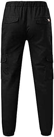 Calça de moletom de znne masculina, calça de carga casual esportiva Slacks Fitness Casual Trousers Workout Sport