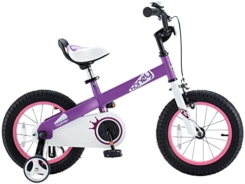 RoyalBaby Kids Bike Cubetube para idades de 3 a 9 anos, bicicleta de criança 12 14 16 18 20 polegadas, com rodas de treinamento