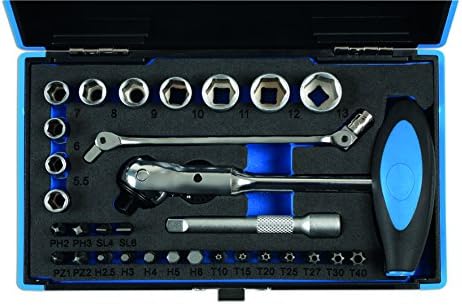 Laser 6916 soquete de trava roto e conjunto de bits 1/4 D 31pc