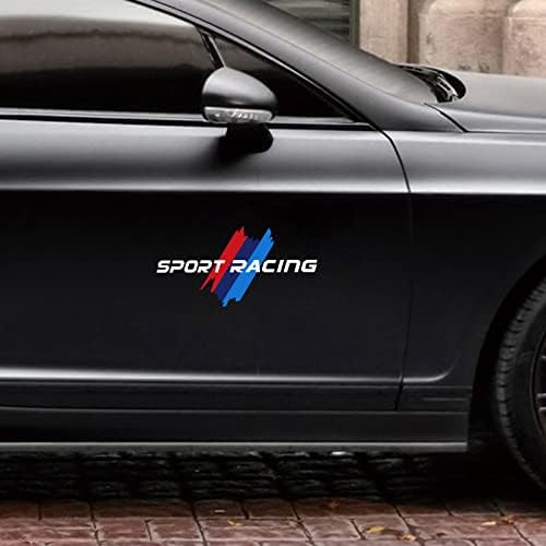 Bilisin Car Bolsa de pára-brisa traseiro Refletir Sport Racing Universal Vinyl Car Sticker Decaling Decoração auto-adesiva à prova