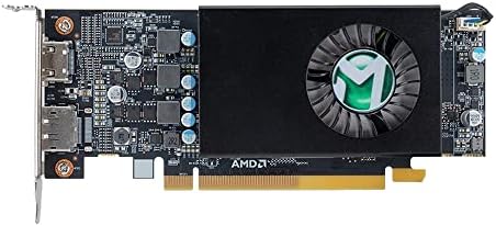 Maxsun AMD Radeon RX 550 4 GB de baixo perfil PEQUENO FORMA DE VÍDEO DE VÍDEO DE VÍDEO GRÁFICO PARA GAMING PC GPU GDDR5