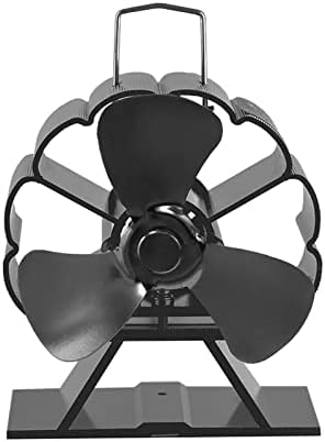 Lynlyn 3/4 Fan de lareira Fan eficiente de calor mudo