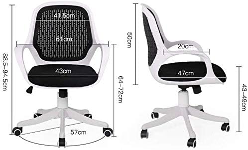 Presidente do escritório MCH Executive Recline Medium Back Chair, Ergonomic Design Tilt Mecanismo