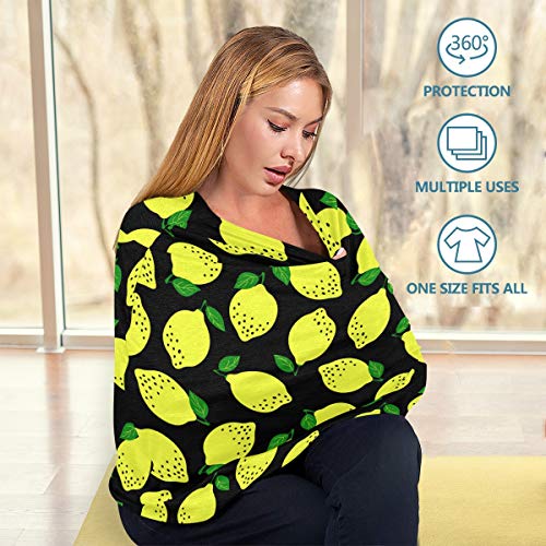 Lemon Fruit Baby Car Seat Covers - lenço de enfermagem de cadeira alta, companheiro de carro multiuso, para mães e babyies