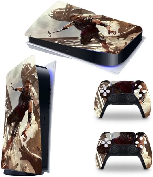 Zombie Game-Ps5 Skin for PlayStation 5 Disco Versão Console e Skins de tampa de vinil do controlador