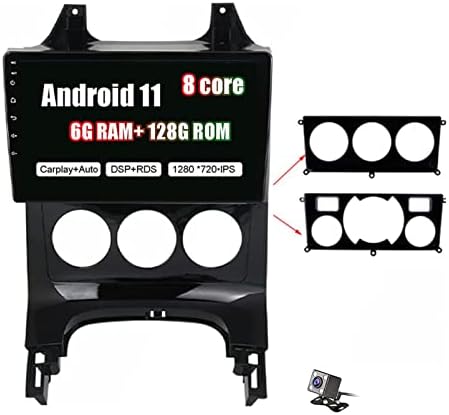 Double Din Android 11 polegadas de 9 polegadas de carro Multimedia Player para Peugeot 3008 2009-2015 Rádio de carro