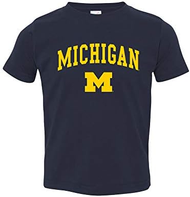 Logotipo da NCAA Arch, camiseta da criança da equipe, faculdade, universidade