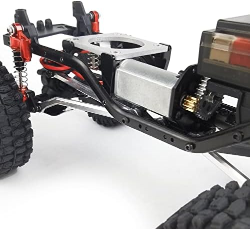 Morlordy RC Metal 0,5m 32t Kit de conversão de engrenagem de pinhão 32T para 1/24 RC CRAWLER CARRO AXIAL SCX24 Atualizações de