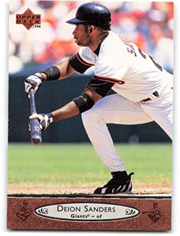 1996 Deck superior 192 Deion Sanders NM-MT São Francisco Giants Baseball