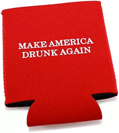 Drumpf.wtf Make America bêbado novamente cerveja de neoprene engraçada e refrigerante de refrigerante