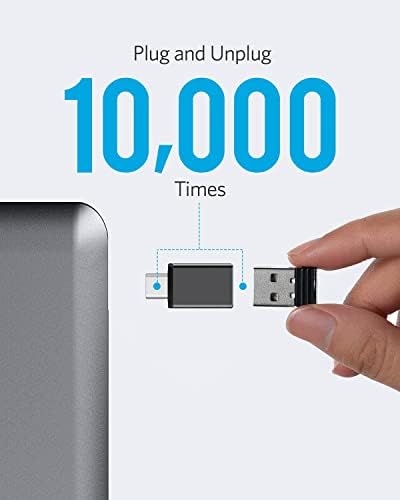 Adaptador USB C para USB [2 pacote] USB C Masculino para USB Feminino Adaptador para IMAC 2021 iPad Mini/Pro 2021 MacBook
