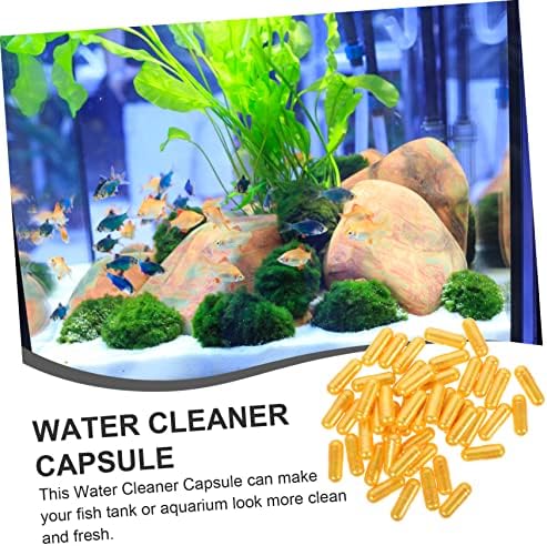 Patkaw Aquarium nitrobacter tanque de peixe portátil 200 PCs Tanque de peixes Limpador Aquário Condicionador de água Aquário Limpador