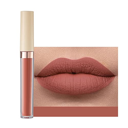 WGUST LIMENTO DE LIBLIA CLEY Mattes Mattes Velvet 12 Color Lip Gloss Liquid Lipstick Glato Lippertim à prova d'água 2,5 ml