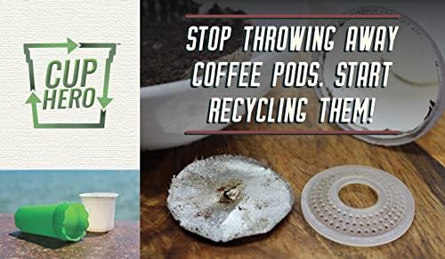 Herói da xícara O reciclante K -Cups - Pare de jogar fora as vagens de café. Comece a reciclá -los.