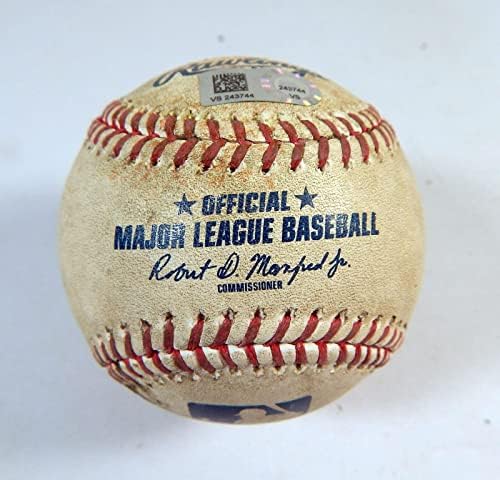 2020 Cincinnati Reds Pit Pirates Game usado Baseball Adam Frazier Single 79 - Baseballs de jogo usado