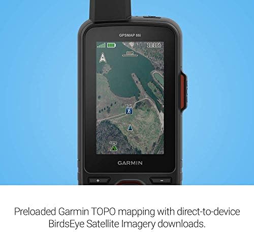 Garmin GPSMAP 66I, GPS Handheld e Satellite Communicator, com mapeamento todoativo e tecnologia Inreach