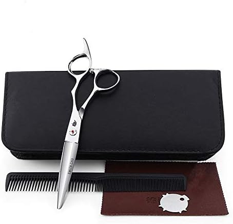 Scissors de corte de cabelo de 6,0 Japão 440c Aço de tesoura de cabelo bebê tesoura de cabeleireiro para barbeiro