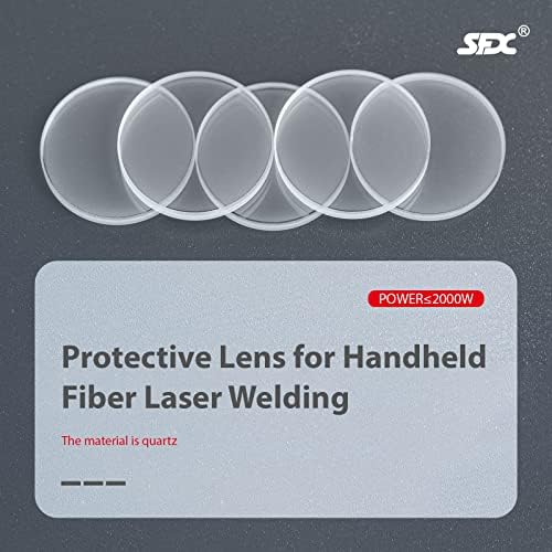 Lente de proteção a laser de fibra de precisão Xincheng para a máquina de soldagem a laser portátil aplicável para LW-1000/1500/2000w