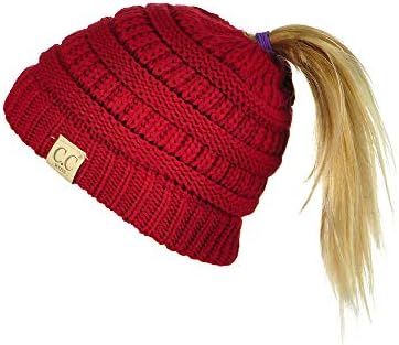 C.C Kids Filds Filds Knit Kidsy Kidsy Kidsy Kids Messy High Bun Chaily Sapanie Hat