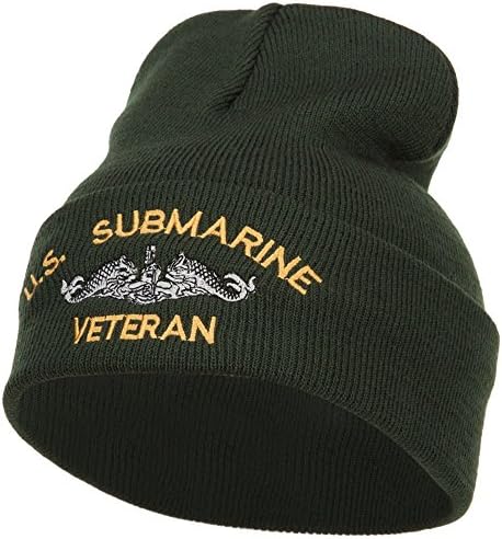 e4hats.com US Submarine Veterano Militar Bordado Longamento Longo