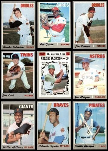 1970 Topps Baseball Conjunto completo 5 - Ex - Baseball Complete Sets
