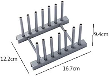 Akfrielwj prata de prateleira de parede de armazenamento de cozinha prateleira destacável Put Thing Thing Multifuncional plástico prato de secagem rack drenador prateleira de rack de armazenamento
