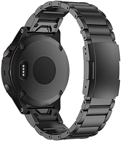 Ilazi 22 26mm Ligante da faixa de relógio Compatível para Garmin Fenix ​​5 5x Plus 6 6 Pro 945 Redução rápida pulseira