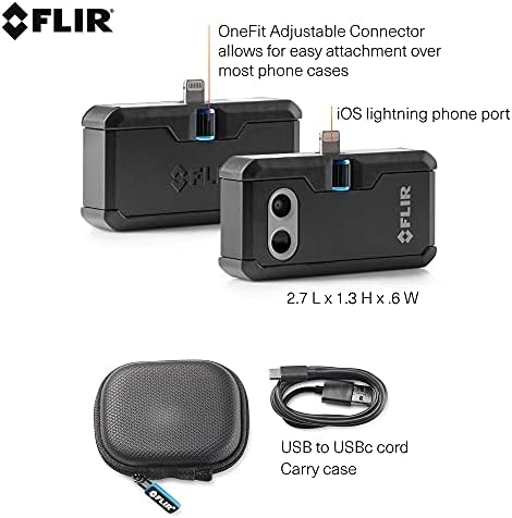 Flir One Pro Lt IOS Câmera térmica pró-grau para smartphones