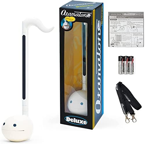 OTAMATONE DELUXE [Manual em inglês] Síntese de instrumentos musicais eletrônicos do Japão por Cube/Maywa Denki, White