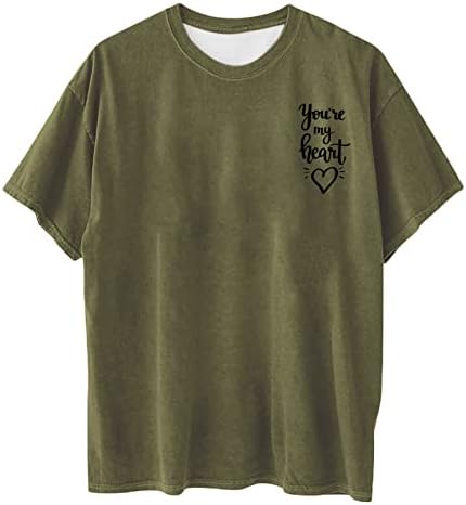 Camisetas de tamanho grande feminino, camisetas de manga curta redonda de impressão gráfica camisetas básicas para mulheres camisetas