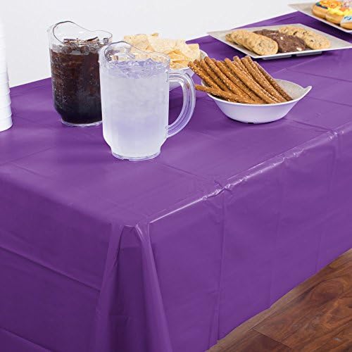 Festa criativa para converter festas de aniversário festivo festas de casamento tabela de mesa de mesa de mesa de mesa de mesa, 54 x 108, roxo