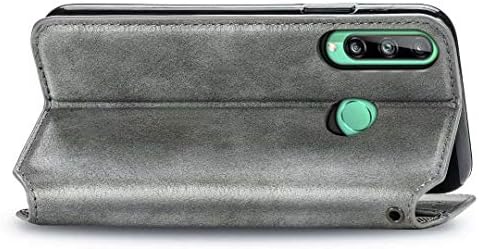 Caixa Flipbird para Huawei Y7P, Caixa de carteira de couro Flip Fold com slot de cartão de crédito e tampa de proteção