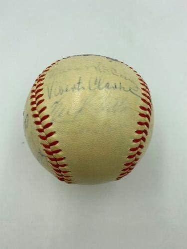Willie McCovey Pre -Rookie 1957 Equipe de Dallas Eagles assinou o beisebol da liga menor - beisebol autografado