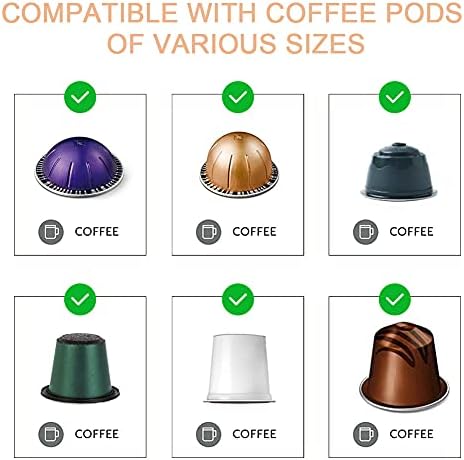 K Cup Titular, Suporte de Copas de Montanha de Parede K, Ajustável para qualquer organizador de armazenamento da marca com adesivos