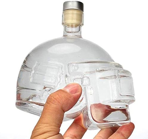 Sobriedade Decanter de uísque - Decanter moderno cristal, decantador pequeno de bebidas alcoólicas com stoque - decanter de bebida