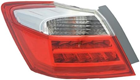 A nova luz da cauda da esquerda rareelétrica compatível com a Honda Accord Ex-L Touring Sedan 2013-2015 HO2805103