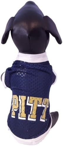NCAA Pittsburgh Panthers Athletic Mesh Dog Jersey