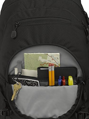 High Sierra Loop-Backpack, Escola, Viagem ou Livro de Trabalho com Sleeve de Tablet, Aloha/Black/Deep Purple, One Tamanho