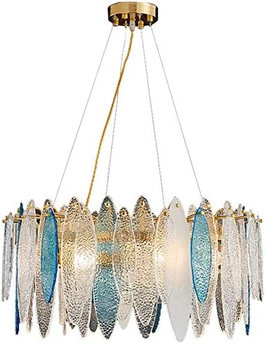 Yang1mn pós -moderno elegante sala de estar minimalista lustre de vidro lustre criativo atmosfera de luxo personalidade lustre de