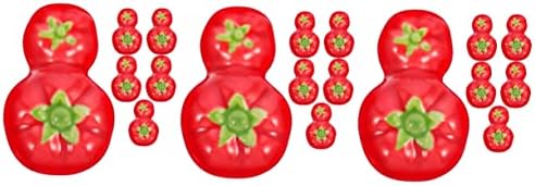 Zerodeko 18 pcs titular de pauzinhos de tomate decoração chinesa decoração botânica decoração japonesa pauzinhos de pauzinhos