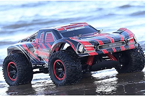 DFERGX 1:10 Monstro de tamanho grande 2,4g 45km/h Drift High Speed ​​RC Racing Car 55 ° CARRO PODERONTE CARRO 4WD TERRAIN