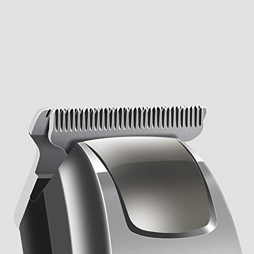 Conjunto de cortador de cabelo elétrico, JustDolife portátil Kit de corte de cabelo portátil para homens para homens de remoção de