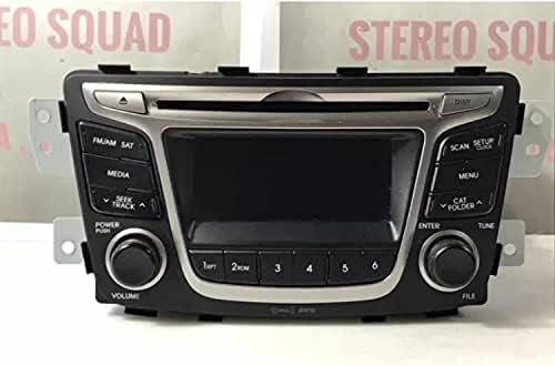 Rádio de esquadrão estéreo Compatível com Hyundai Accent Factory OEM XM Radio MP3 e CD Player96170-1R111rdr, 961701R111RDR