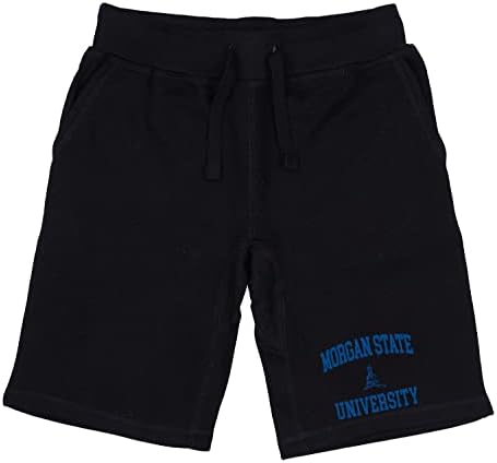 W República Morgan State University Bears Seal College College Fleece Treating Shorts