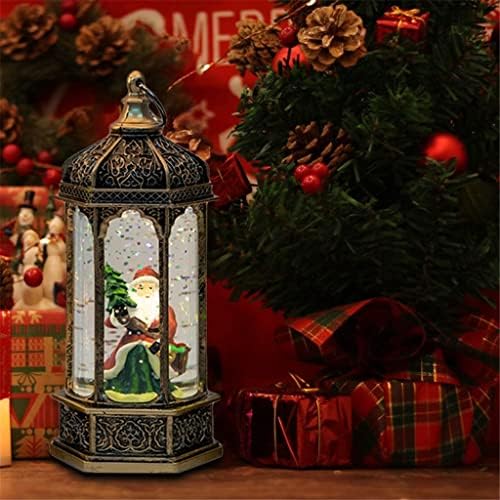Yfqhdd Snow Globe Lantern Christmas Water Snow Glitter Globe Lantern Decor Festival Frechristmas for Kids Optimal Gifts