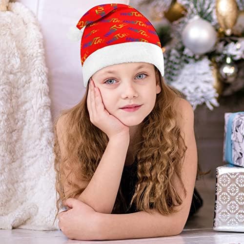 Nudquio inspiro pi chapé de natal chapéu de santa para a família de férias de natal impresso