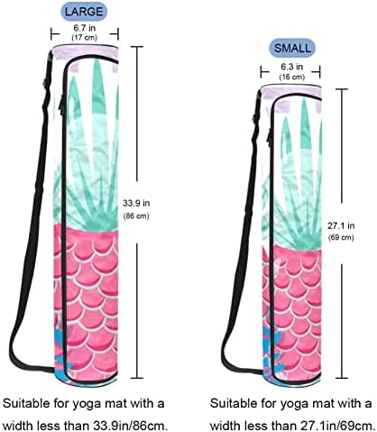 Ioga saco de tanta exercício ioga tapete de transporte de saco de frutas pastel de abacaxi de abacaxi