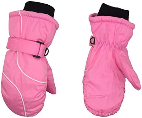 Qvkarw lubrificar luvas de inverno à prova de água Luvas de inverno meninos Snow criança esqui para meninos para meninas Luvas para crianças e luvas menino de esqui